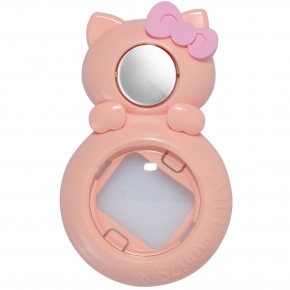 Макролинза Instax mini "котик" розовая