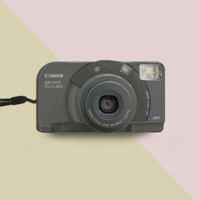 Canon Sure Shot Zoom Max (date) пленочный фотоаппарат