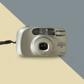 Yashica (Kyocera) Zoomate 70 (gold) пленочный фотоаппарат