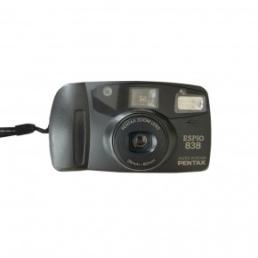 Pentax Espio 838 (black) компактный пленочный фотоаппарат