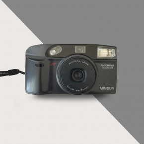 Minolta Panorama Zoom 28 (date) компактный пленочный фотоаппарат