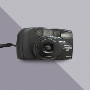 Yashica Zoomate 70 (black) date пленочный фотоаппарат