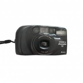 Yashica Zoomate 70 (black) date пленочный фотоаппарат