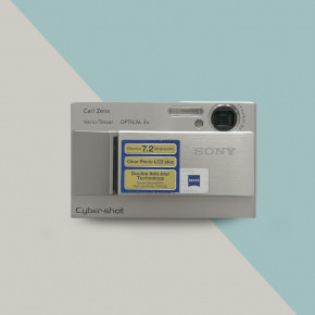 Sony Cyber-shot DSC-T10 (silver) мыльница фотоаппарат цифрово + ремешок