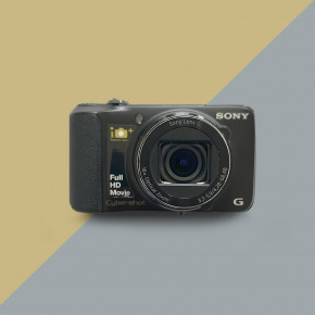 Sony Cyber-shot DSC-HX10V (black) мыльница фотоаппарат цифрово + чехол
