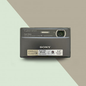 Sony Cyber-shot DSC-TX100V (black) мыльница фотоаппарат цифрово + ремешок