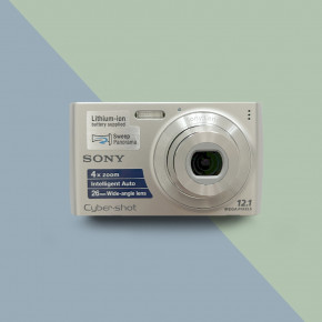Sony Cyber-shot DSC-W510 (silver) мыльница фотоаппарат цифровой + ремешок