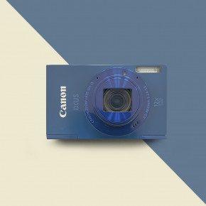 Canon IXUS 500 HS (blue) мыльница фотоаппарат цифровой + мешочек
