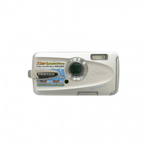 Pentax Optio W30 (silver) цифровой фотоаппарат мыльница + чехол