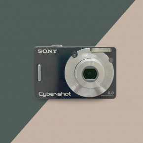 Sony Cyber-shot DSC-W50 (black) мыльница фотоаппарат цифровой + ремешок
