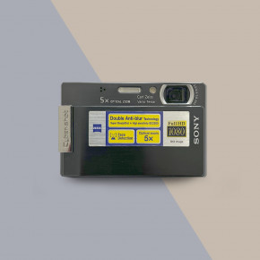 Sony Cyber-shot DSC-T100 (black) мыльница фотоаппарат цифровой + ремешок