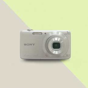 Sony Cyber-shot DSC-W710 (silver) мыльница фотоаппарат цифровой + ремешок