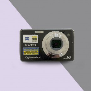 Sony Cyber-shot DSC-W215 (black) мыльница фотоаппарат цифровой + ремешок