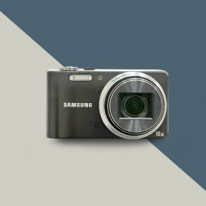 Samsung WB600 (black) цифровой фотоаппарат мыльница y2k + чехол