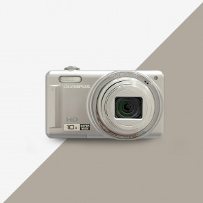 Olympus VR-310 (silver) цифровой фотоаппарат мыльница + чехол