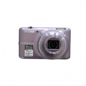 Nikon CoolPix S6400 (purple) цифровой фотоаппарат мыльница y2k + чехол