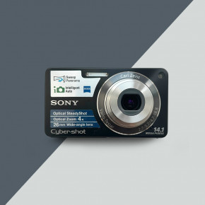 Sony Cyber-shot DSC-W350 (black) мыльница фотоаппарат цифровой 