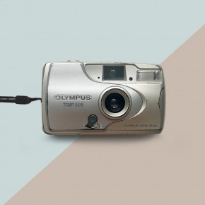Olympus Trip 505 (№2) компактный пленочный фотоаппарат