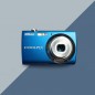 Nikon CoolPix S220 (blue) - цифровой фотоаппарат мыльница y2k