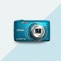Nikon CoolPix S3500 (blue) цифровой фотоаппарат мыльница y2k