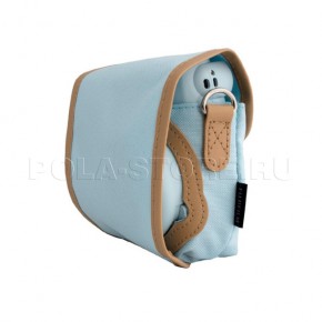 Чехол Instax MINI голубой мягкий