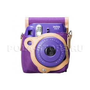 Чехол Instax MINI фиолетовый мягкий