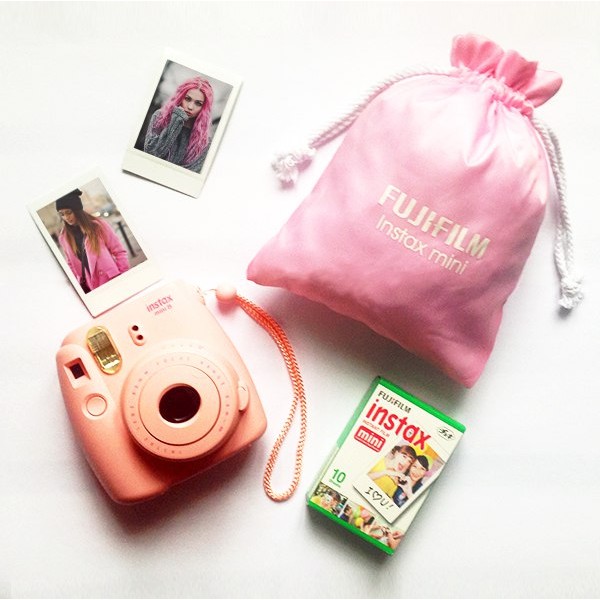 Fujifilm Instax Mini 8 Pink + кассета + чехол