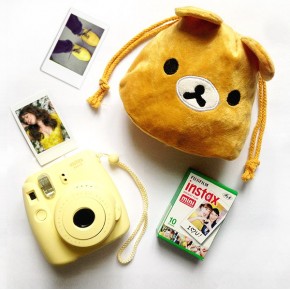 Fujifilm Instax Mini 8 Yellow + кассета + чехол