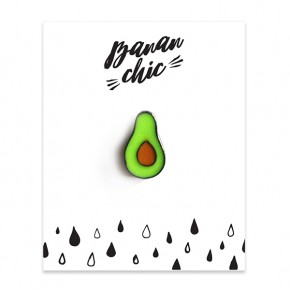 Значок-брошь "Авокадо" Bananchik