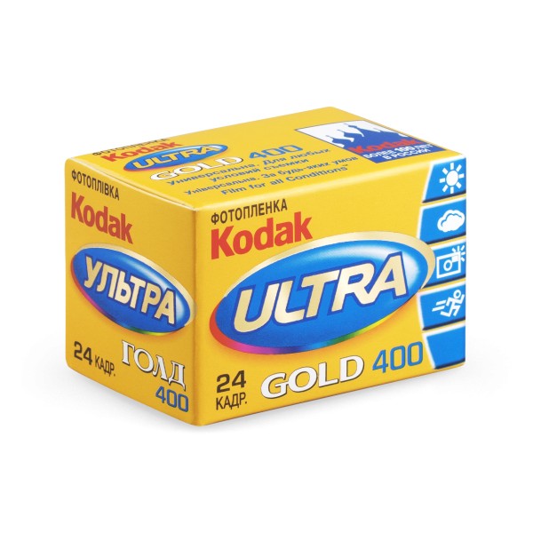 Купить KODAK GOLD Ultra 400/24 exp. - Polaroid STORE - купить кассеты