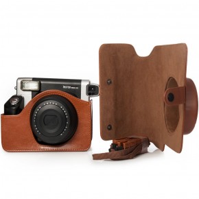 Чехол Instax 300 WIDE коричневый
