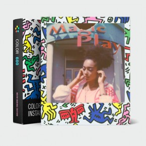 Кассета Polaroid 600/636 KEITH HARING EDITION