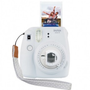 Instax Mini 9 SMOKY WHITE и альбом + кассета в подарок!