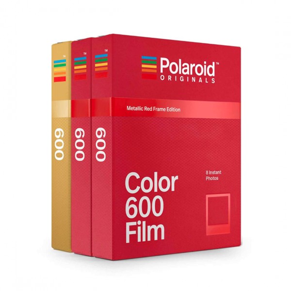 Купить Кассеты Polaroid 600/636 - набор 2 красные и 1 золотая - PolaroidSTORE - купить кассеты для полароида, пленочные фотоаппараты и фотоплёнкупо доступной цене в интернет-магазине Pola STORE по выгодной