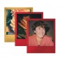 Кассеты Polaroid 600/636 - набор 2 красные и 1 золотая