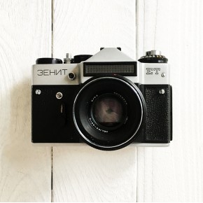 Зенит ЕТ + объектив Гелиос 44-2 2/58 фотоаппарат зеркальный