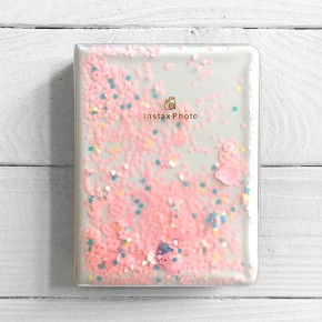 Альбом Instax MINI Бисер розовый