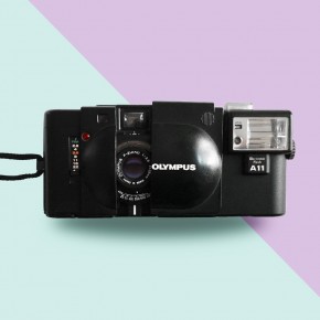 Купить Пленочный фотоаппарат Olympus XA + вспышка A11