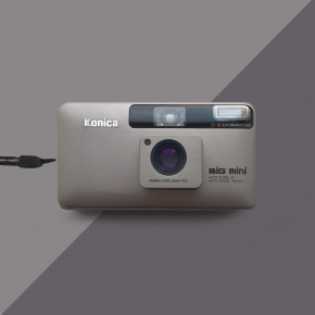 #128 ★現状品★ Konica BIG mini BM-201 Konica Big Mini BM-201 – Retro Camera Shop