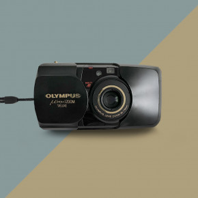 OLYMPUS - OLYMPUS μ zoom delux Olympus µ[mju:] Zoom 105 Deluxe – My 35