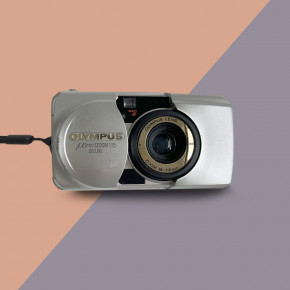 Купить Olympus Mju ZOOM 115 delux (Gold) пленочный фотоаппарат