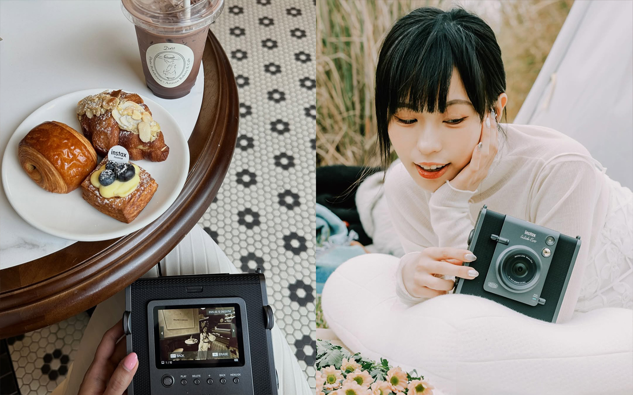 фотокамера Instax WIDE Evo цифровой гибрид