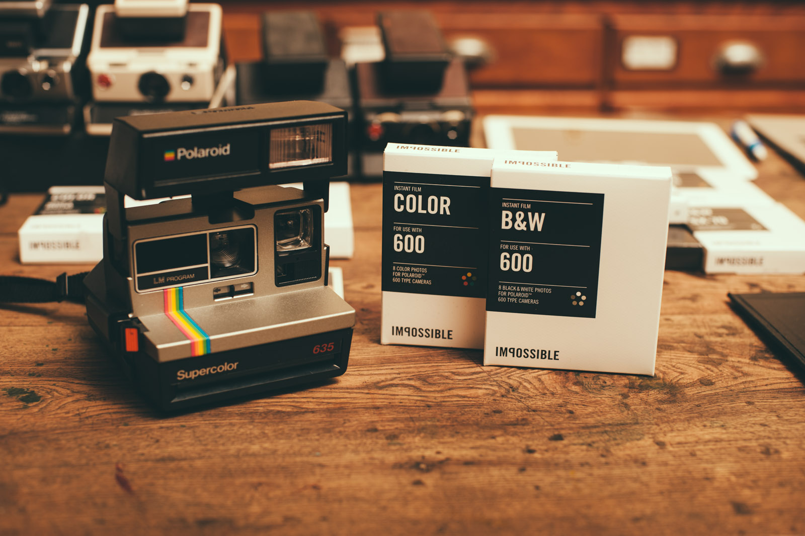 polaroid supercolor и кассеты
