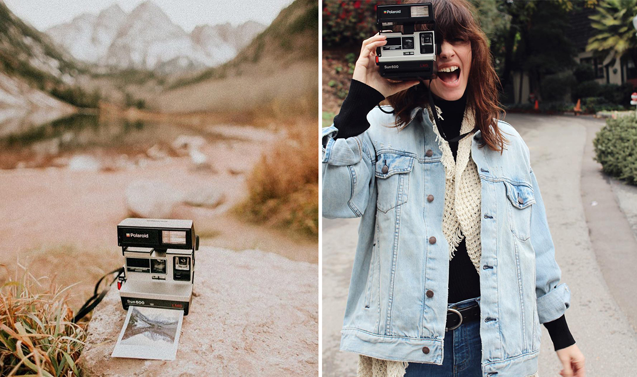 винтажный Polaroid SUN