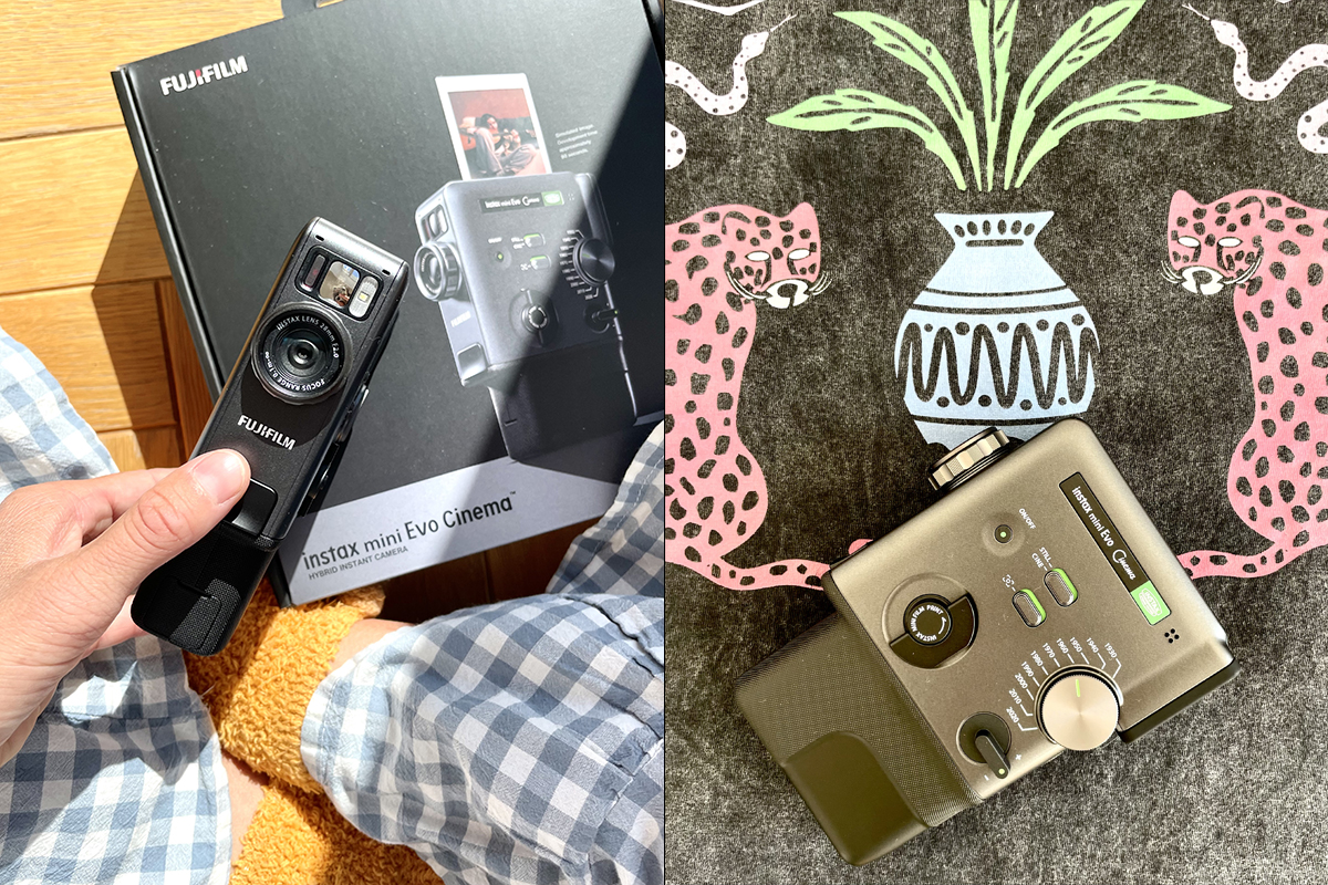 Instax Mini Evo Cinema гибридный фотоаппарат-видеокамера