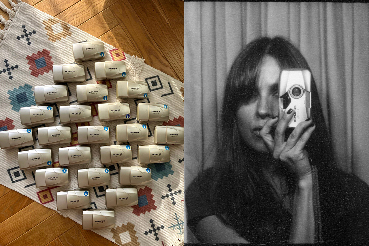 Olympus Mju II компактный пленочный фотоаппарат (компакт)