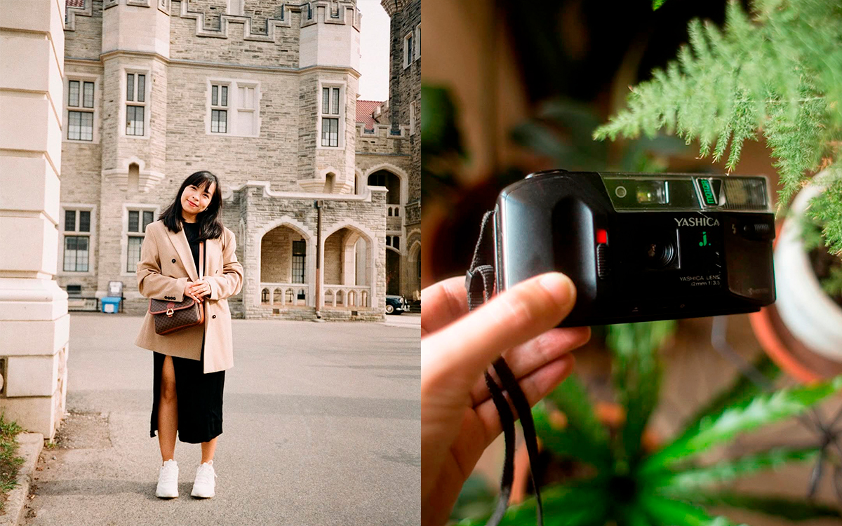 Yashica (Kyocera) J Motor пример снимка